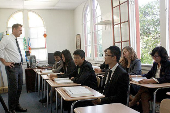 Студенты Southwestern Academy на занятиях