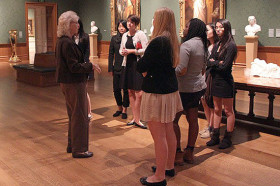 Студенты Southwestern Academy в музее