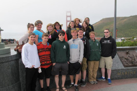 На экскурсии