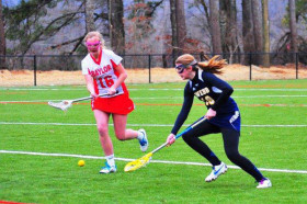 Студенты The Webb School играют в лакросс