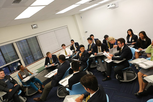 Студенты The Webb Schools на занятиях