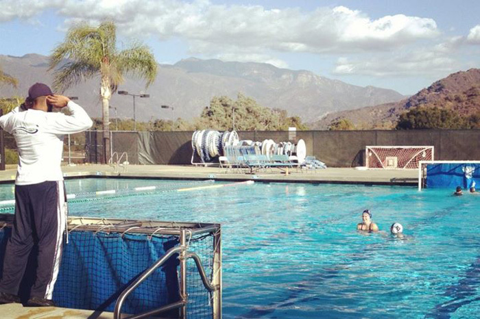 Бассейн в Villanova Preparatory School