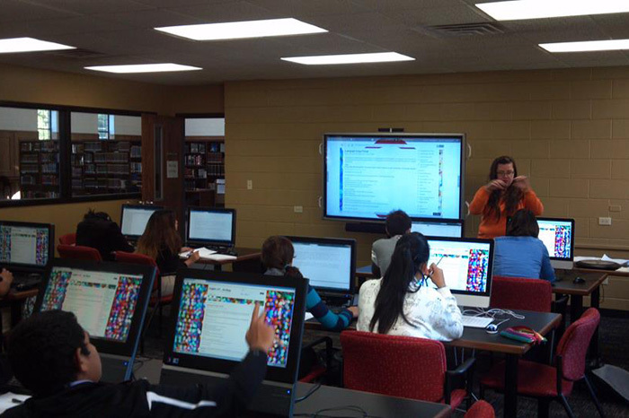 Студенты Wayland Academy на занятиях