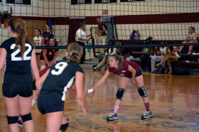 Студенты West Nottingham Academy в волейбол