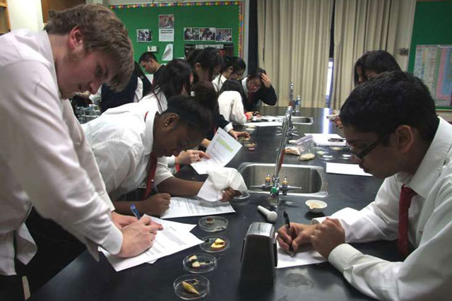 Студенты Bond Academy на занятиях