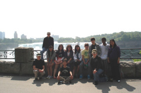 На экскурсии