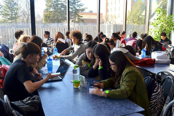 Студенты Columbia International College of Canada