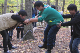 Студенты Fieldstone Day School в Панда-парке