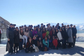 На экскурсии