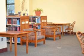 Библиотека в Worcester Academy