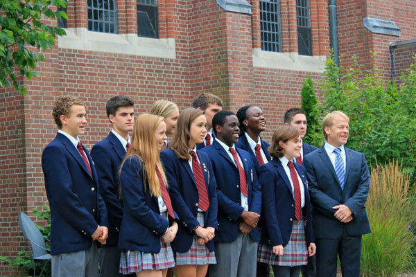 Студенты Trinity College School