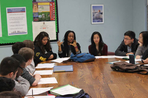 Студенты Trinity College School на занятиях