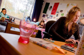 Жилая комната для студентов Trinity College School