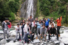 На экскурсии