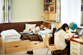 Жилая комната для студентов AMADEUS International School Vienna