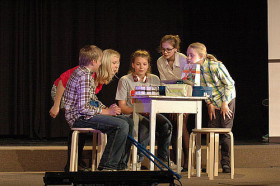 Постановка в школьном театре