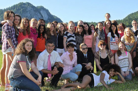 На экскурсии