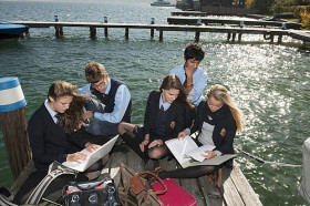 Студенты St Gilgen International School