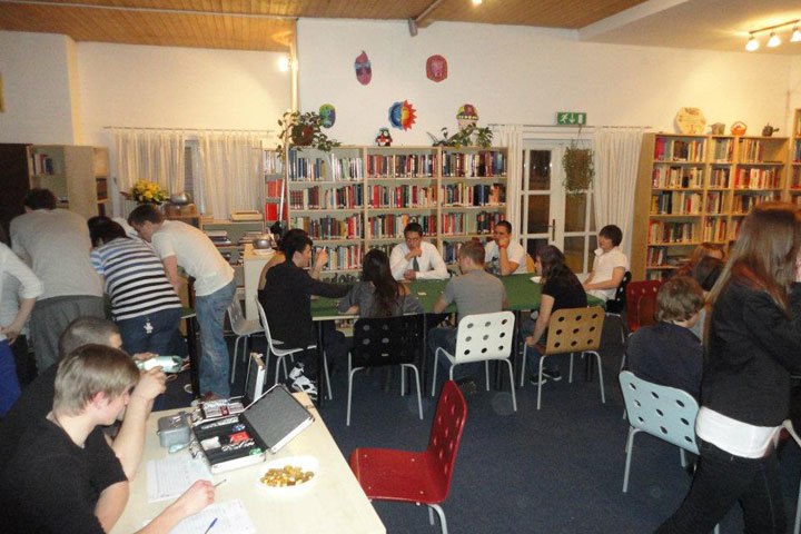 Библиотека в The American International School Salzburg