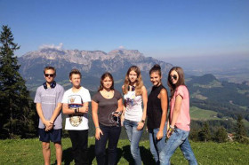 На экскурсии