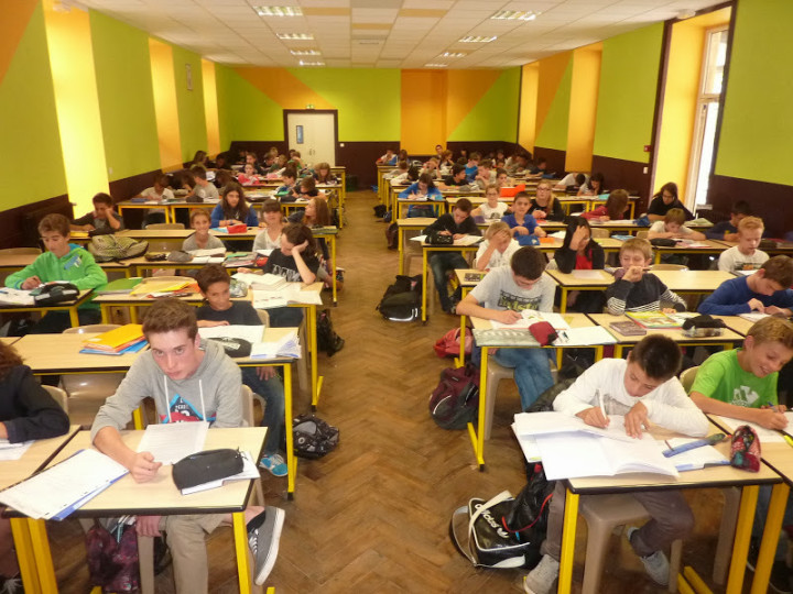 Студенты Saint Joseph на занятиях