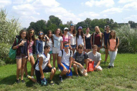 На экскурсии