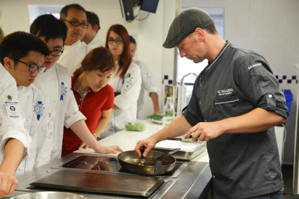 Занятия в Le Cordon Bleu London