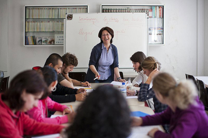 Занятия в Malaca Instituto