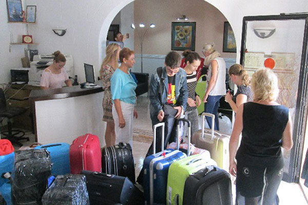 Ресепшен в Malta Crown