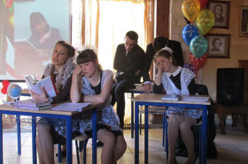 Выступления студентов на последнем звонке