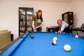 Комната отдыха для студентов Berlin Brandenburg International School