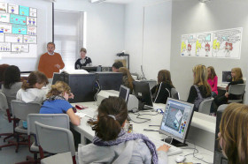 Студенты Institut Schloß Wittgenstein на занятиях