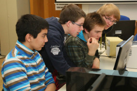 Студенты Institut Schloß Wittgenstein на занятиях