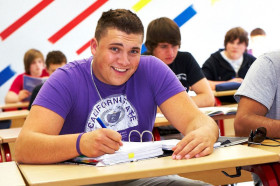 Студенты Krüger Internat und Schulen на занятиях