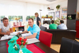 Общая комната для студентов Krüger Internat und Schulen