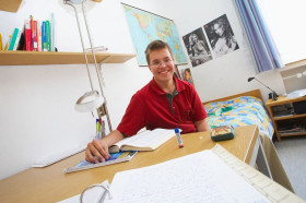 Жилая комната для студентов Krüger Internat und Schulen