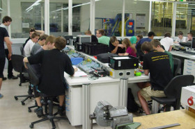 Студенты Zinzendorfschulen на занятиях