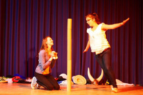 Постановка в школьном театре