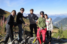 Прогулка на горных велосипедах