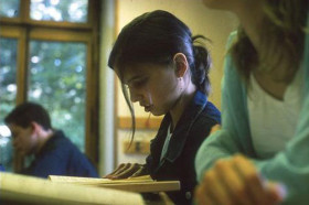 Студенты Ecole Nouvelle de la Suisse Romande на занятиях