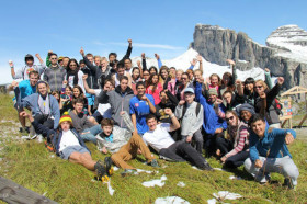 На экскурсии