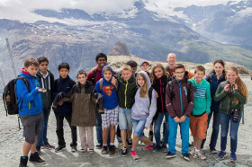 На экскурсии