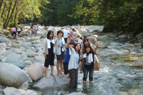 На экскурсии