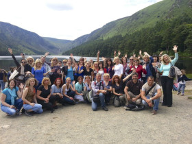 На экскурсии