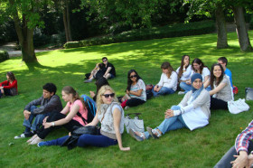 Студенты DID Deutsch-Institut Frankfurt