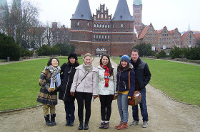 Студенты DID Deutsch-Institut Hamburg