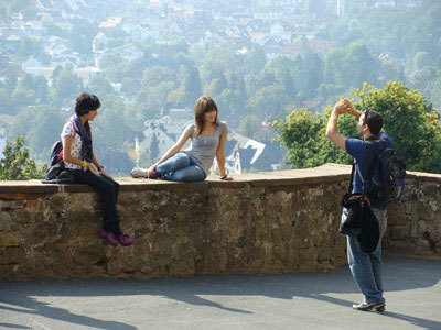 На экскурсии