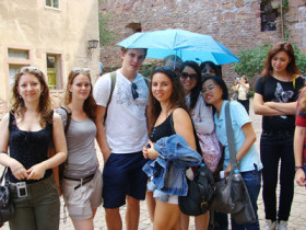 Студенты DID Deutsch-Institut Summer Camp Frankfurt