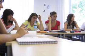 Студенты GLS Berlin Villa на занятиях