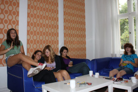 Общая комната для студентов GLS Berlin Villa